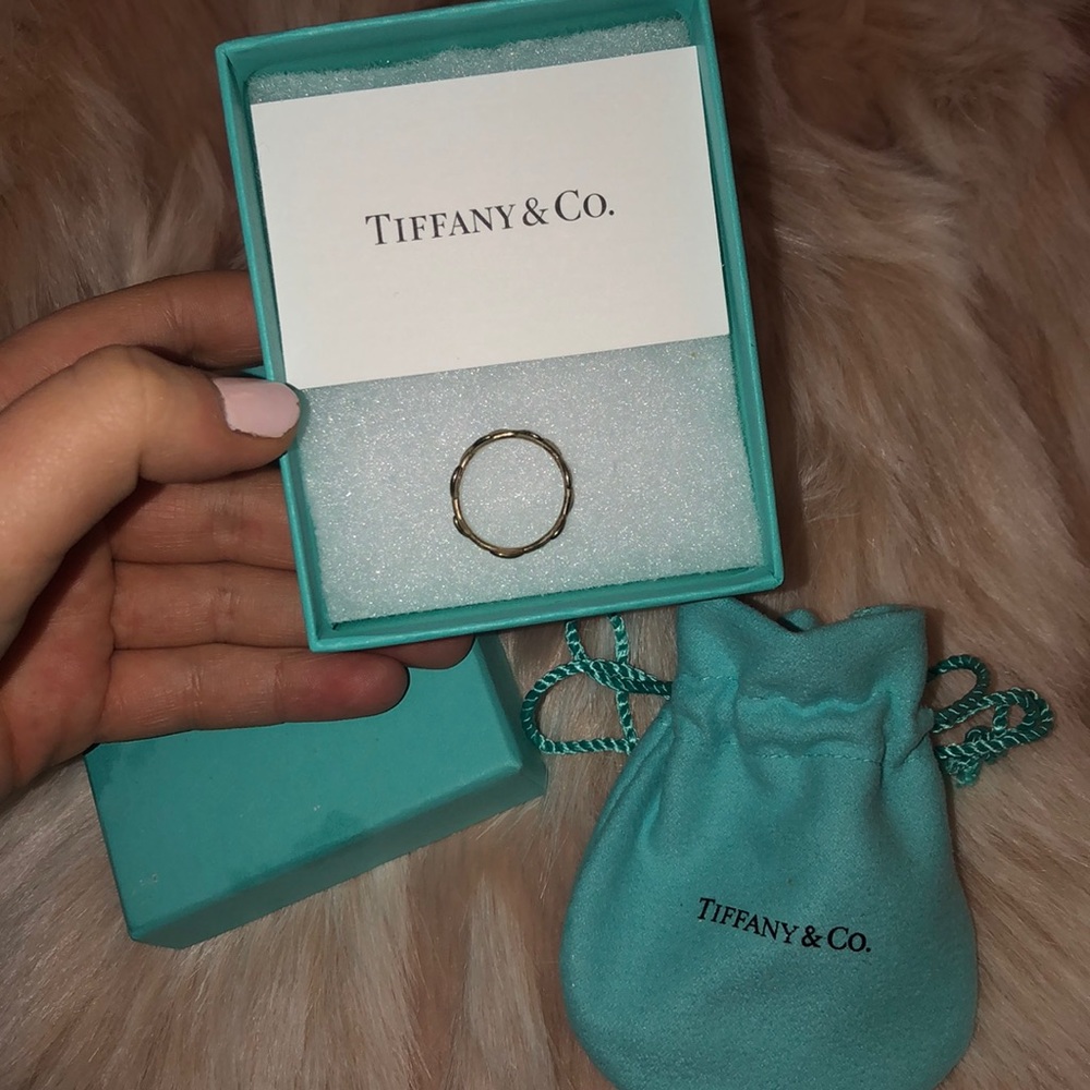 Tiffany & Co Olive Leaf Band Ring